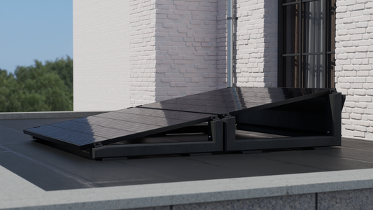 Wattstone 10°XL & 10°V2 Komplettset für 2 PV-Module in Segel Ausrichtung