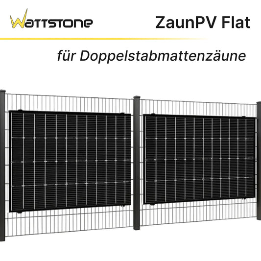 FencePV assembly package M2B for 2 PV modules