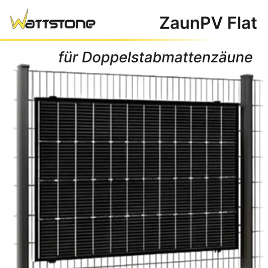 FencePV assembly package M2B for 2 PV modules