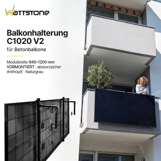 Balkonhalterung C1020 für Betonbalkone