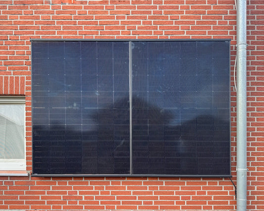 Wall PV Premium concealed mounting kit - vertical mounting of 2 PV modules