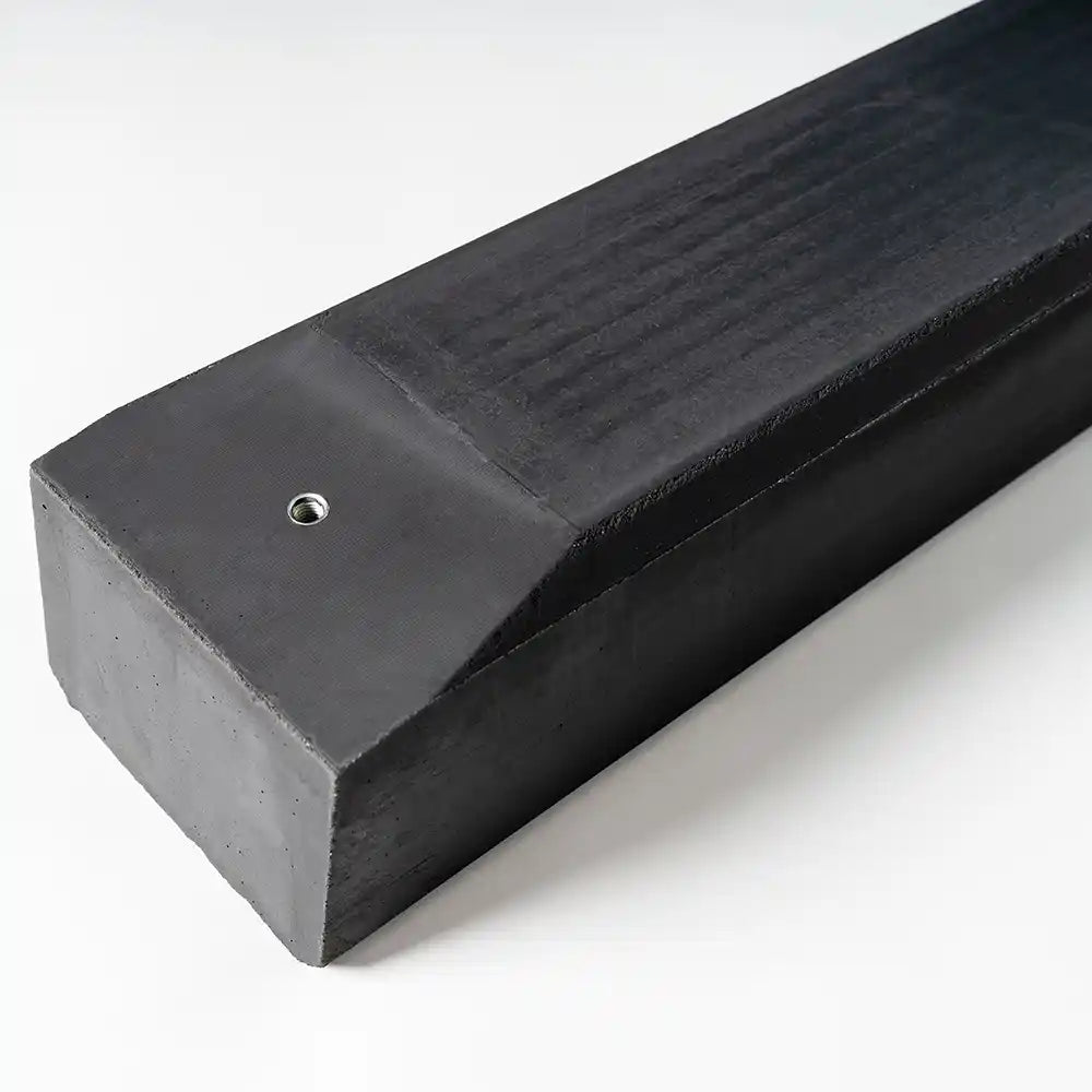 PV-Aufständerung WATTSTONE 10° aus Feinbeton für 2-PV Module im Ost-West Aufbau inkl. Klemmen und Bautenschutzmatten, WATTSTONE b2b