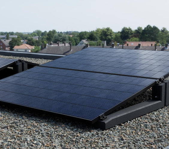 Gründach PV-Aufständerung WATTSTONE 10° XL aus Feinbeton ohne Zubehör (Copy)