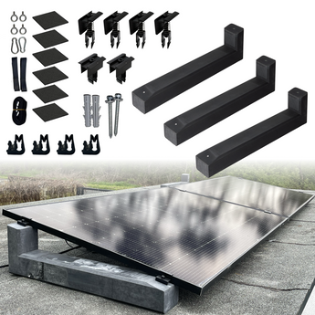 Wattstone 10°V1 Komplettset für 2 PV-Module in Südausrichtung