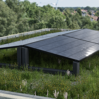 WATTSTONE 10° XL - Gründach PV-Aufständerung aus Feinbeton ohne Zubehör