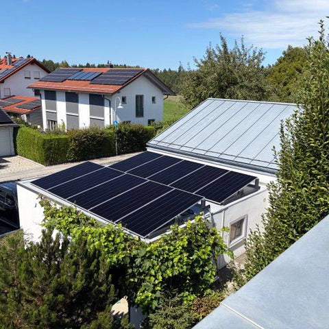 WATTSTONE 10° XL - Gründach PV-Aufständerung aus Feinbeton ohne Zubehör