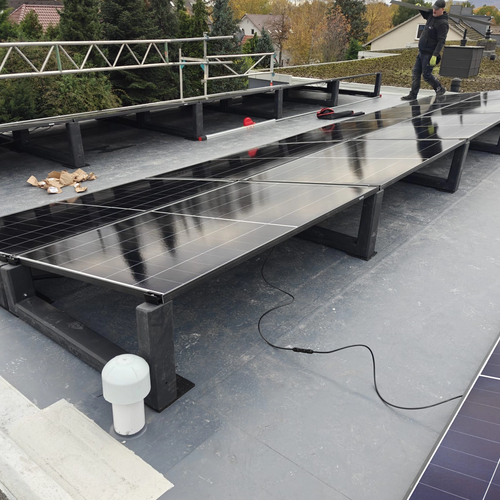 WATTSTONE 10° XL - Gründach PV-Aufständerung aus Feinbeton ohne Zubehör