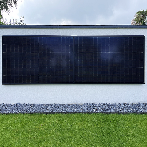 Wattstone Schienenverbinder-Set für WandPV-Einlegeschienen