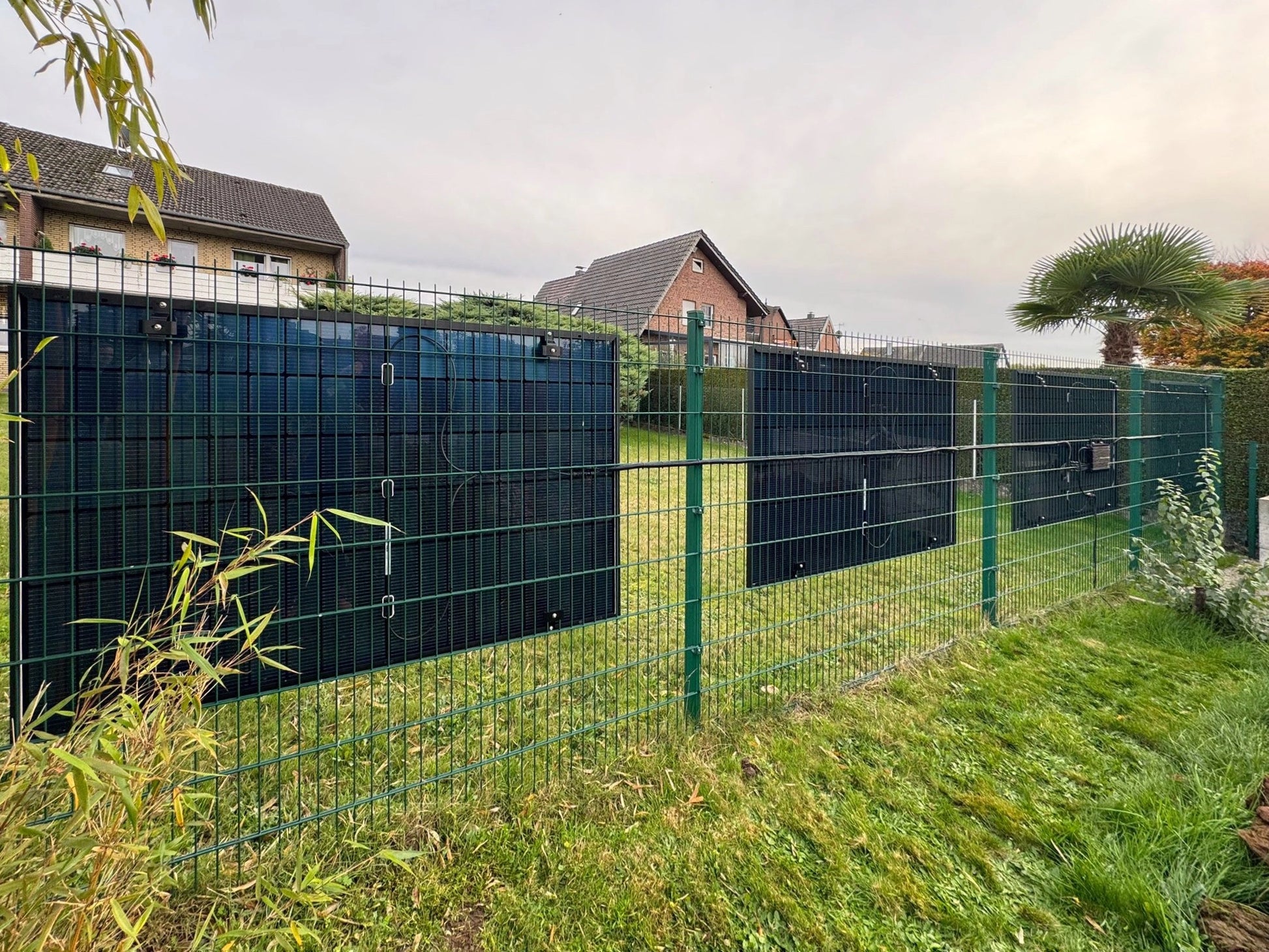 FencePV assembly package M2B for 2 PV modules