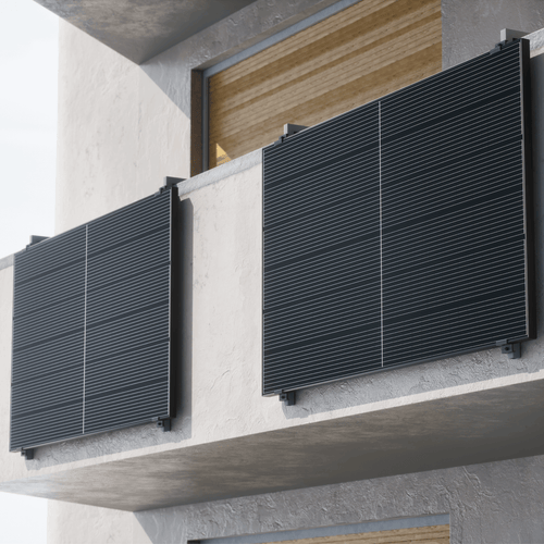 Wattstone Halterung C1518 für Betonbalkone für 1 PV-Modul inkl. Absturzsicherung