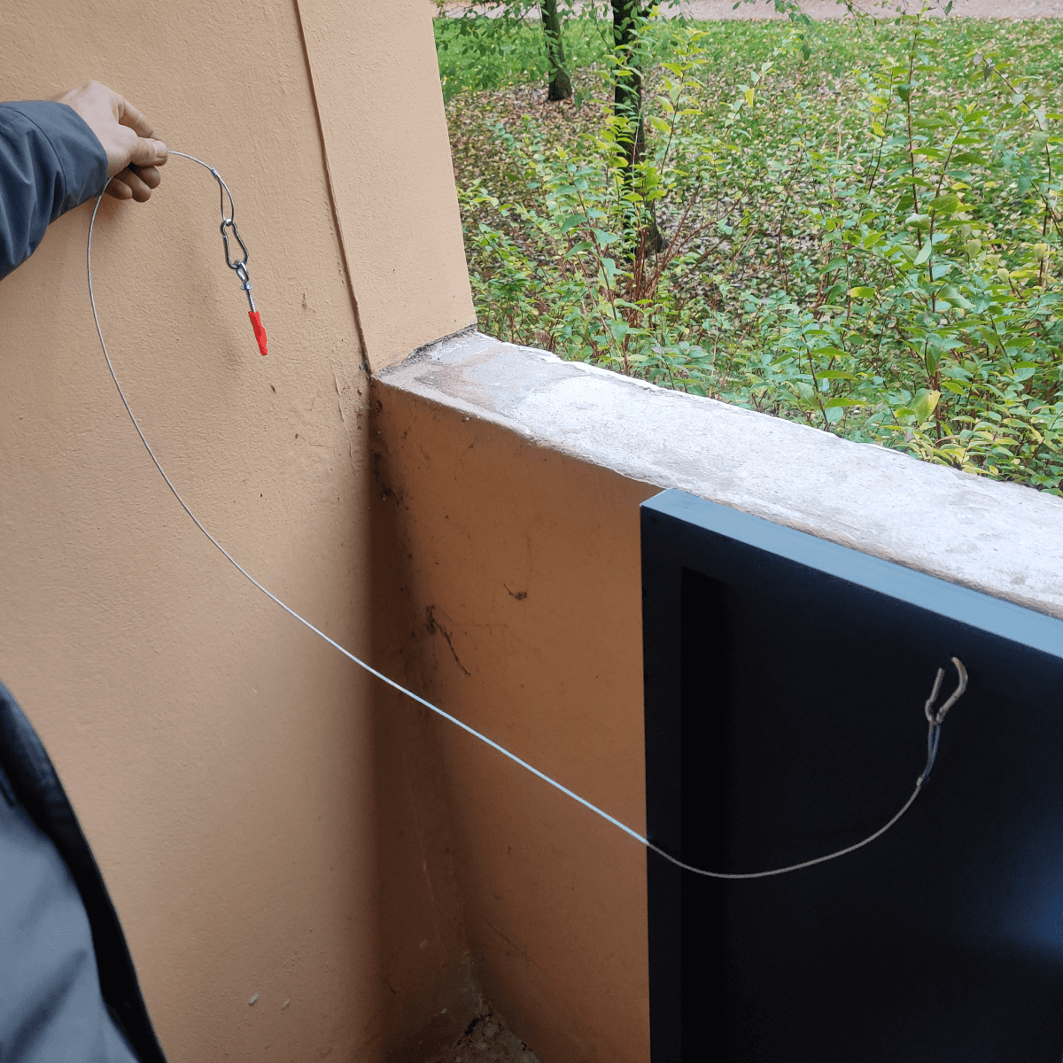 Wattstone Halterung C1518 für Betonbalkone für 1 PV-Modul inkl. Absturzsicherung