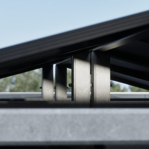 Wattstone 15° Komplettset für 2 PV-Module in Ost-West Ausrichtung