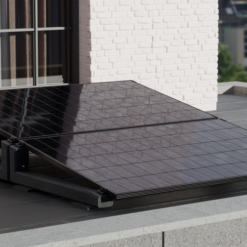 Wattstone 10°XL & 10°V2 Komplettset für 2 PV-Module in Segel Ausrichtung