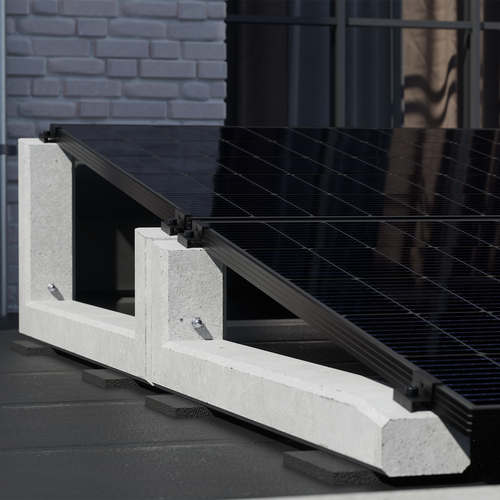 Wattstone 10°XL & 10°V2 Komplettset für 2 PV-Module in Segel Ausrichtung