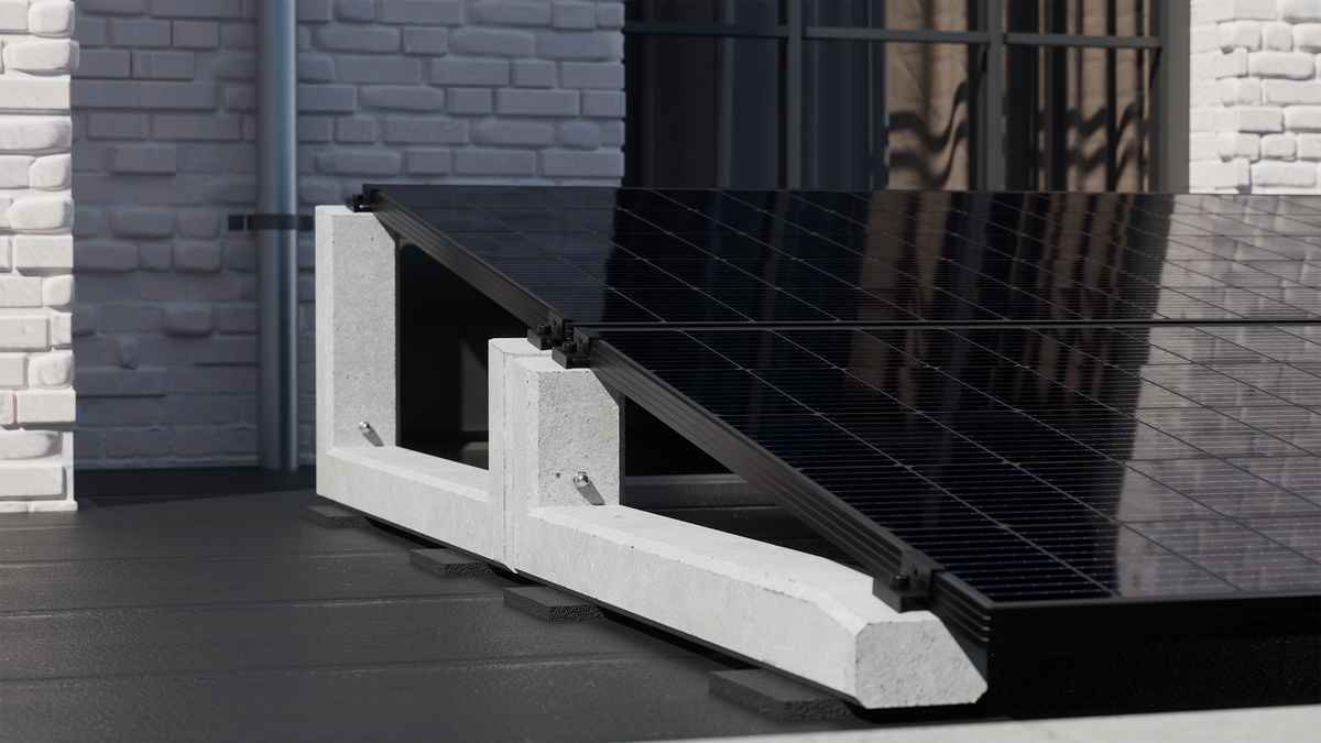 10°XL & 10°V2 Komplettset für 2 PV-Module in Segel Ausrichtu - Online-shop - ZaunPV, WandPV, BalkonPV 10°XL & 10°V2 Komplettset für 2 PV-Module in Segel Ausrichtu - Online-shop - ZaunPV, WandPV, BalkonPV