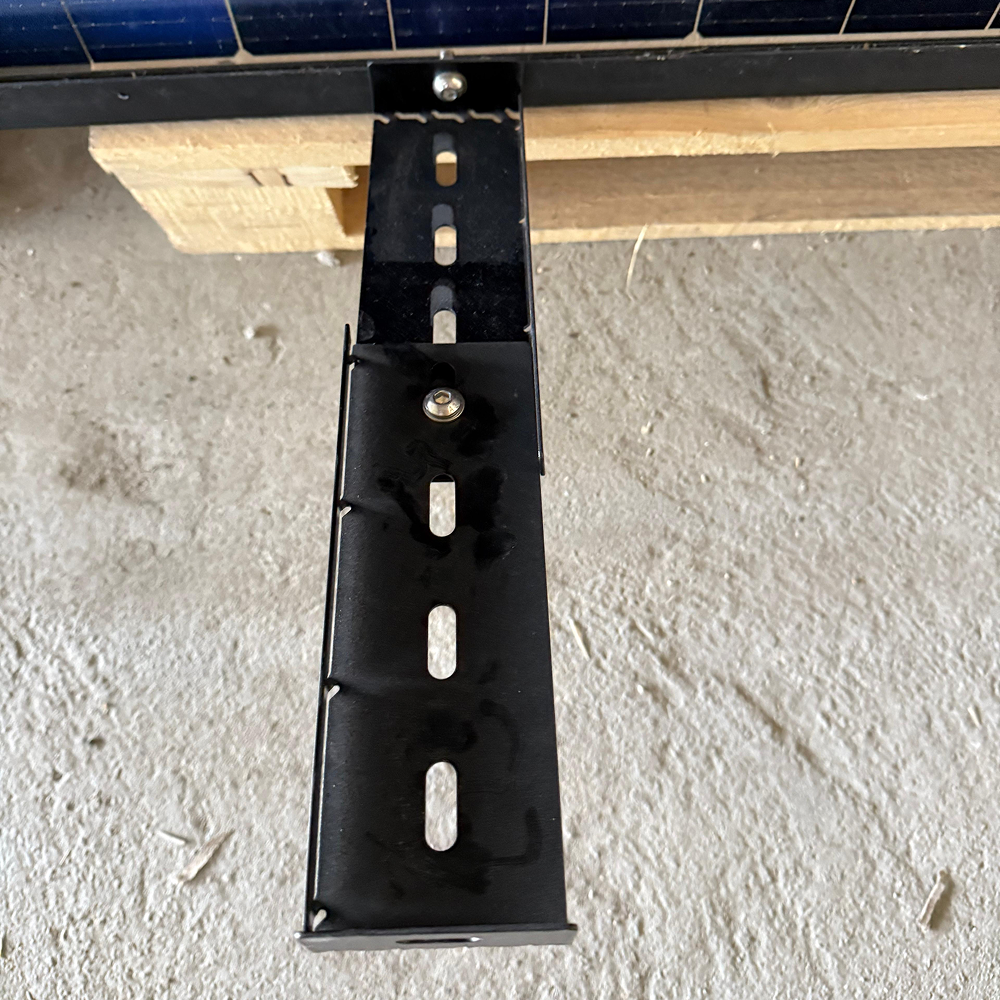Fence PV Mounting Package Angled M3B for 2 PV Modules