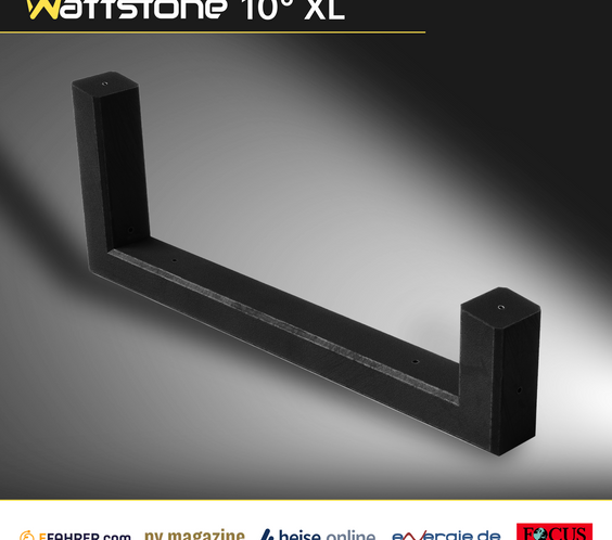 Gründach PV-Aufständerung WATTSTONE 10° XL aus Feinbeton ohne Zubehör (Copy)