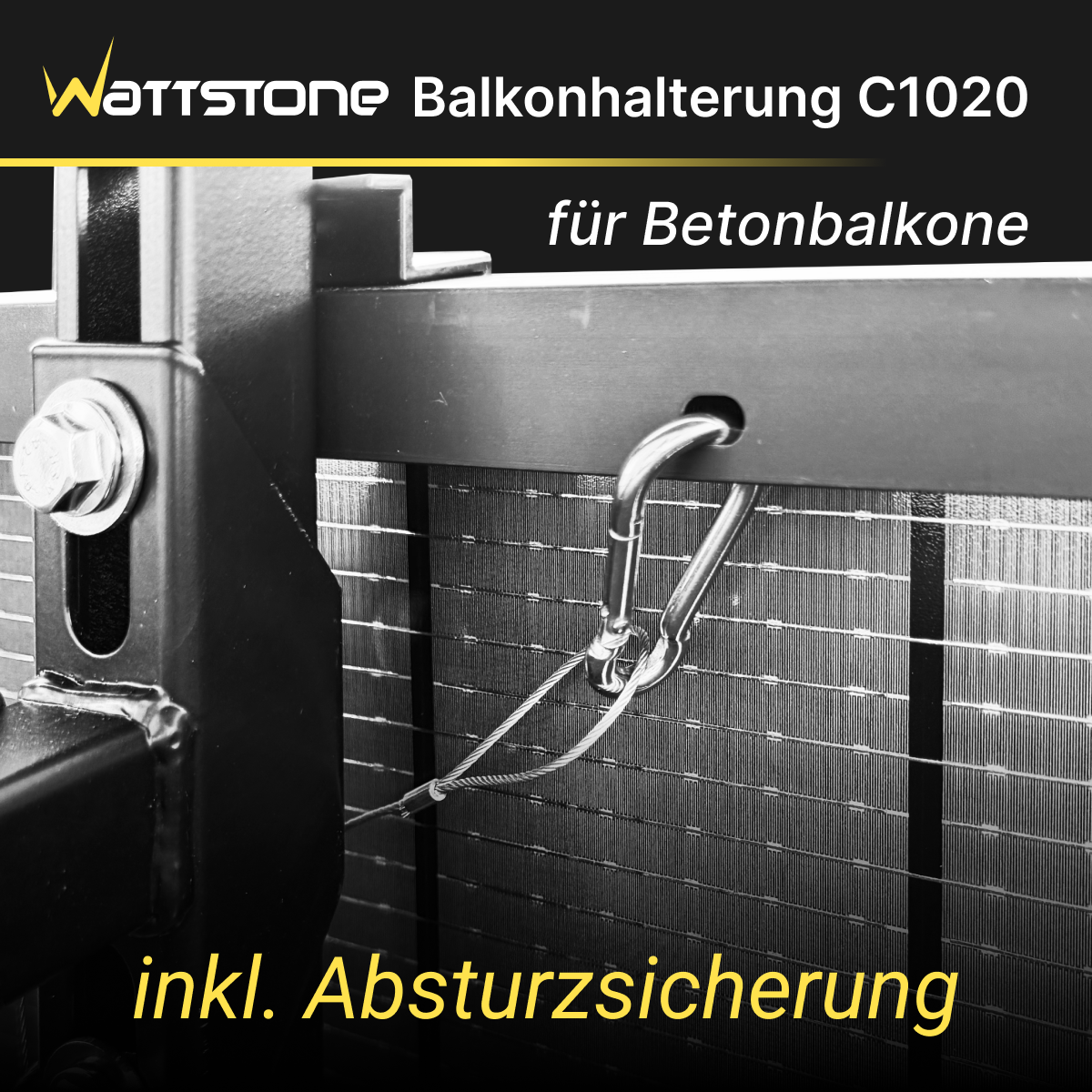 Balkonhalterung C1020 für Betonbalkone