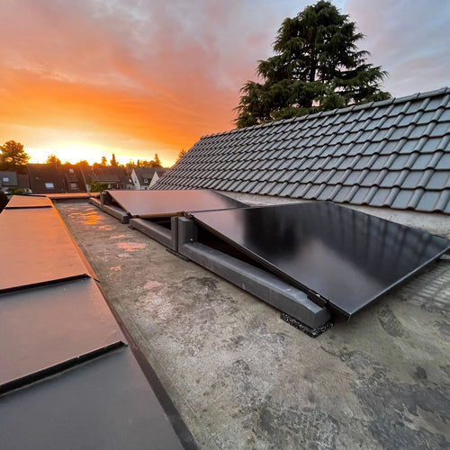 PV mounting WATTSTONE 10° made of fine concrete without accessories