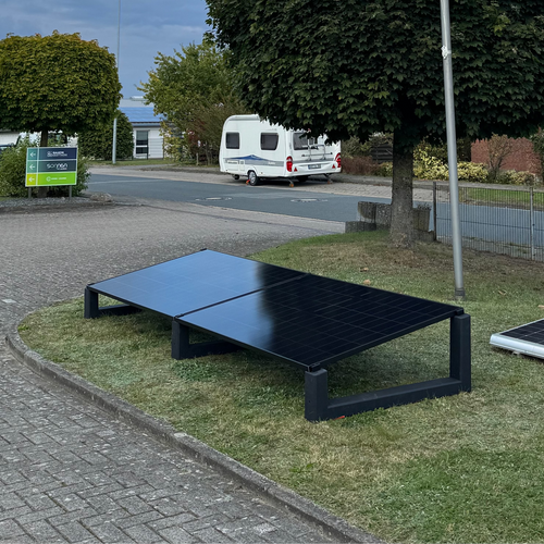 WATTSTONE 10° XL - Gründach PV-Aufständerung aus Feinbeton ohne Zubehör