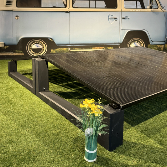 Wattstone 10°XL Komplettset für 2 PV-Module in Ost-West Ausrichtung