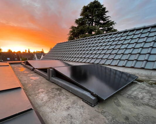 Wattstone 10°V2 Komplettset für 2 PV-Module in Ost-West Ausrichtung