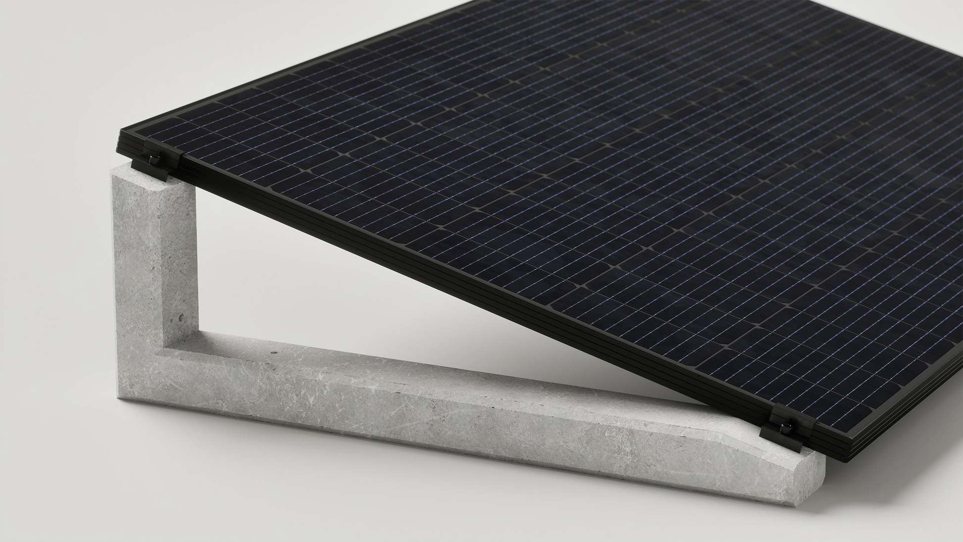 WATTSTONE 15° - PV-Aufständerung aus Feinbeton ohne Zubehör