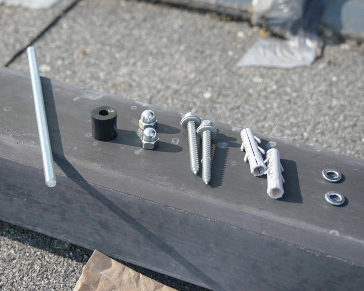 Wattstone 10°XL & 10°V2 Komplettset für 2 PV-Module in Segel Ausrichtung