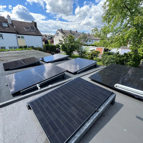 Wattstone 6° Komplettset für 2 PV-Module (vertikale Montage) in Südausrichtung