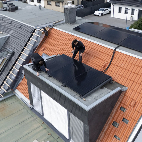 Wattstone 6° Komplettset für 2 PV-Module (vertikale Montage) in Südausrichtung