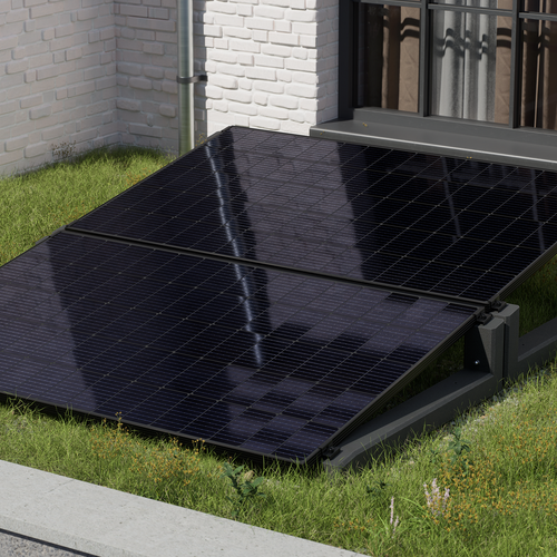 Wattstone 10°XL & 10°V2 Komplettset für 2 PV-Module in Segel Ausrichtung