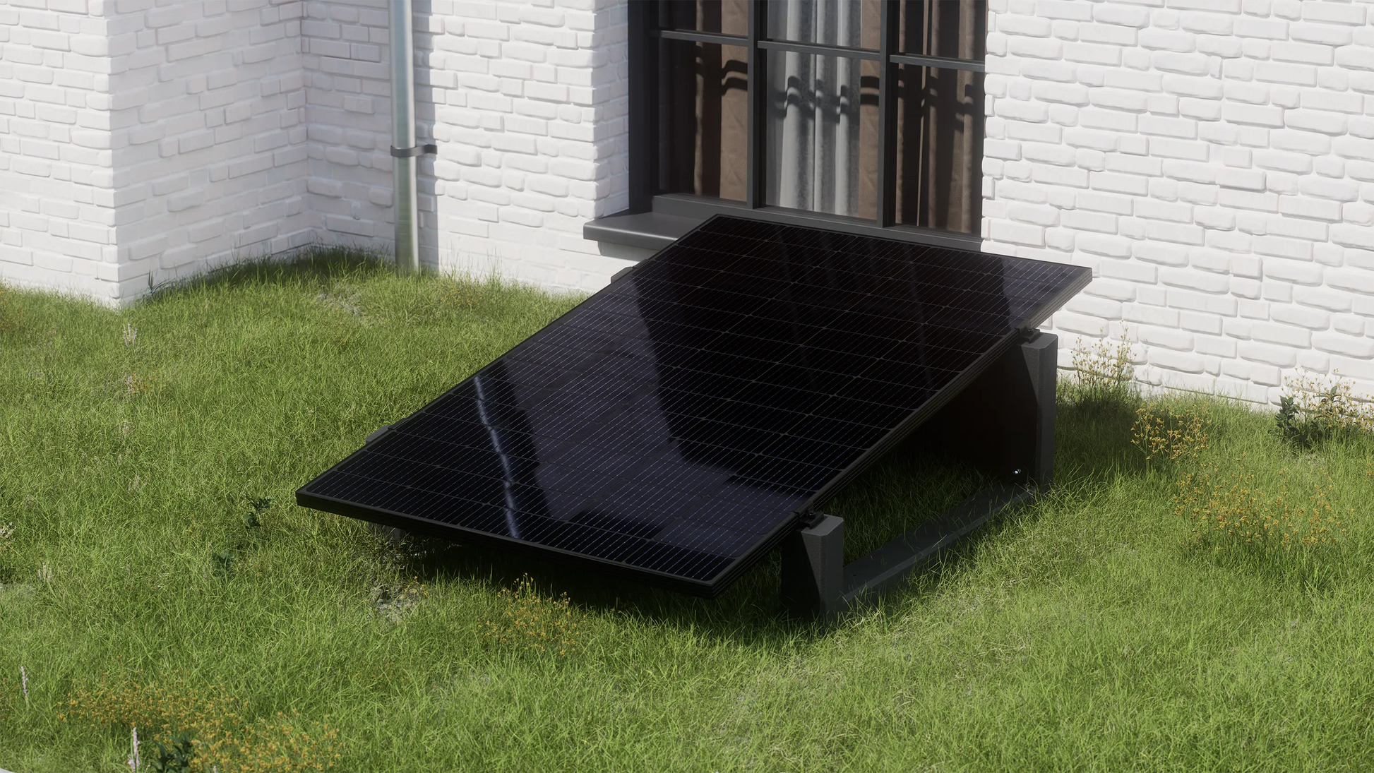 Gründach PV-Aufständerung WATTSTONE 10° XL aus Feinbeton ohne Zubehör (Copy)