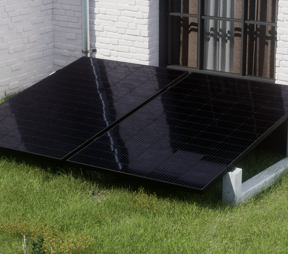 Gründach PV-Aufständerung WATTSTONE 10° XL aus Feinbeton ohne Zubehör (Copy)