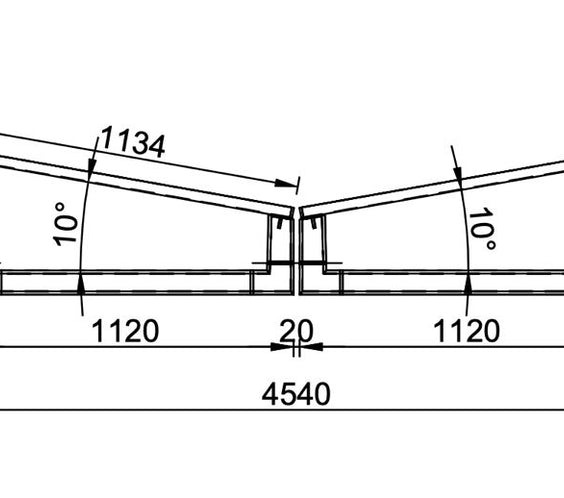 Gründach PV-Aufständerung WATTSTONE 10° XL aus Feinbeton ohne Zubehör (Copy)