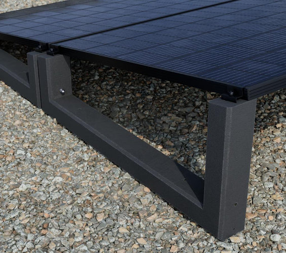 Gründach PV-Aufständerung WATTSTONE 10° XL aus Feinbeton ohne Zubehör (Copy)