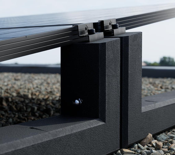 Gründach PV-Aufständerung WATTSTONE 10° XL aus Feinbeton ohne Zubehör (Copy)