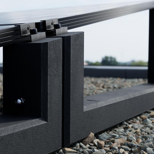 WATTSTONE 10° XL - Gründach PV-Aufständerung aus Feinbeton ohne Zubehör