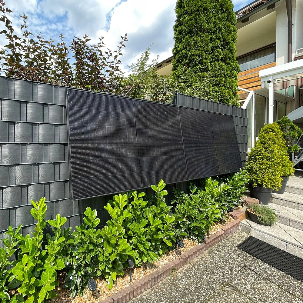 Fence PV Mounting Package Angled M3B for 2 PV Modules