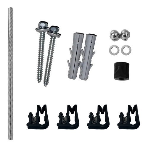 Wattstone 10°XL & 10°V2 Komplettset für 2 PV-Module in Segel Ausrichtung