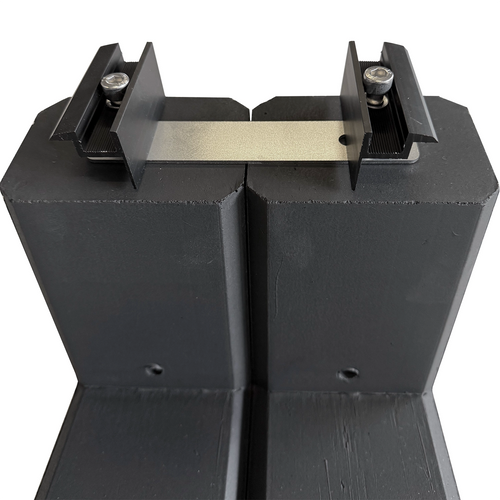 Wattstone Connection Plate 160x30x3mm aus Magnelis® Stahl korrosionsbeständig