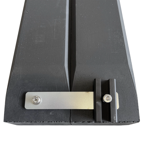 Wattstone Connection Plate 160x30x3mm aus Magnelis® Stahl korrosionsbeständig