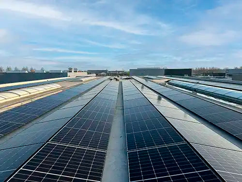 PV-opstelling WATTSTONE 10° van fijnbeton zonder accessoires