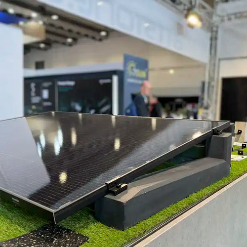 PV-opstelling WATTSTONE 10° van fijnbeton zonder accessoires