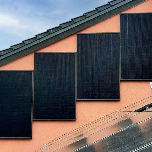 WandPV Premium verdecktes Montagepaket - vertikale Montage von 2 PV-Modulen, WATTSTONE b2b