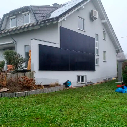 WandPV Premium verdecktes Montagepaket - vertikale Montage von 2 PV-Modulen, WATTSTONE b2b