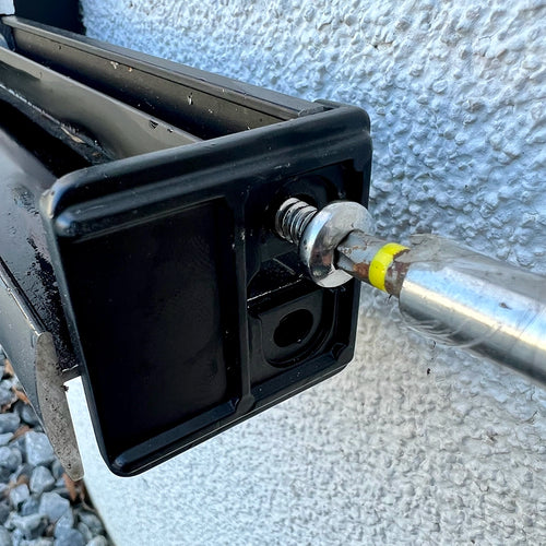 WandPV Premium verdecktes Montagesystem horizontal Komplettset für 4 PV-Module