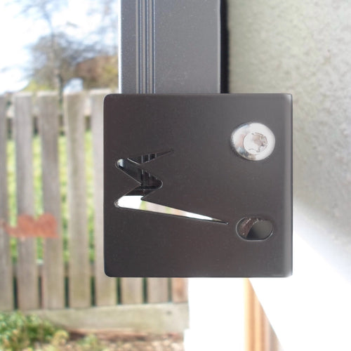 WandPV Premium verdecktes Montagesystem Sandwich horizontal Komplettset für 2 PV-Module