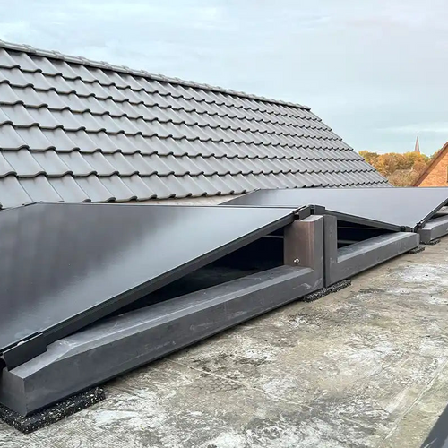 PV mounting WATTSTONE 10° made of fine concrete without accessories