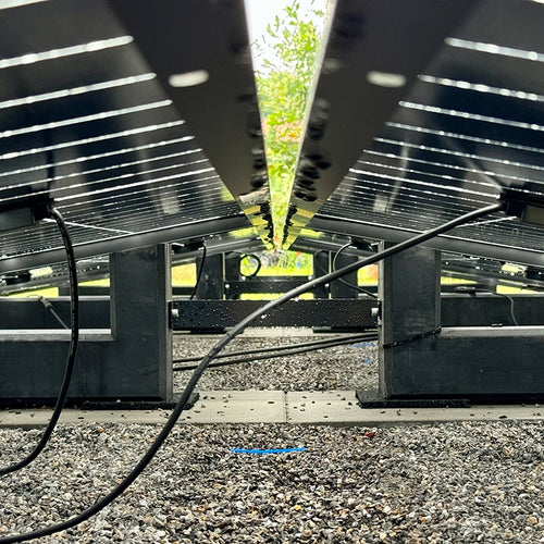 PV-opstelling WATTSTONE 10° van fijnbeton zonder accessoires