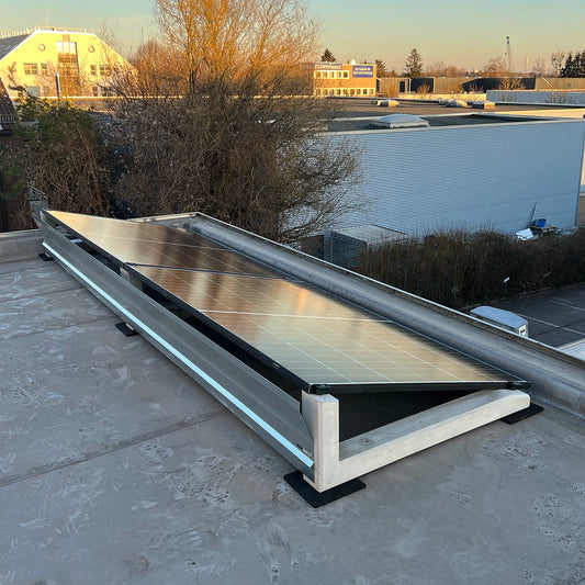 Wattstone 15° Komplettset für 2 PV-Module in Südausrichtung